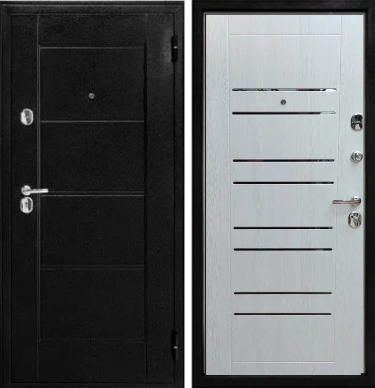 Дверь Модель 75 Царга Лиственница беленая DIS007205