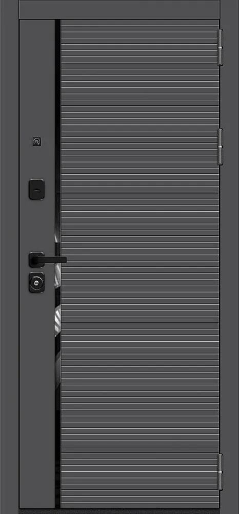 Дверь Optim Z-3 Графит/Белый BR6181