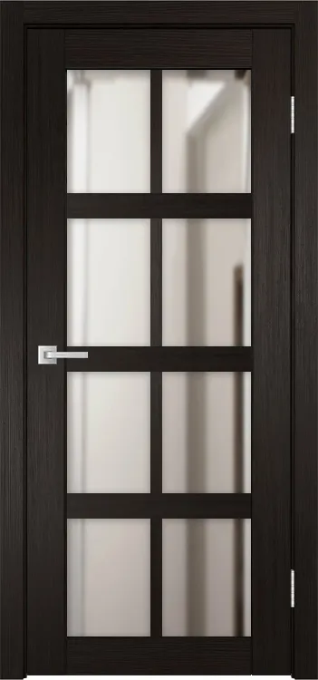 Фото Межкомнатная дверь Легенда К-8 тон Венге Зеркало